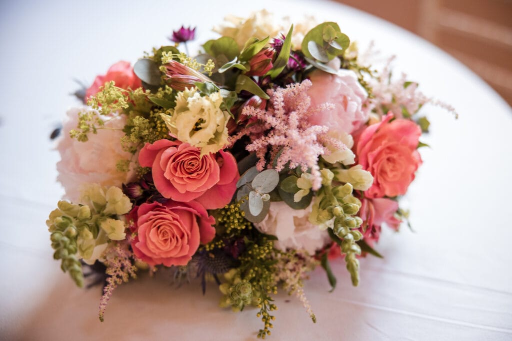 Wedding flower bouquet