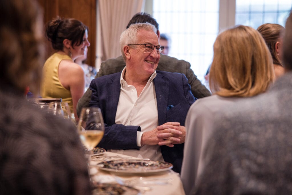 Happy guests at Le Manoir