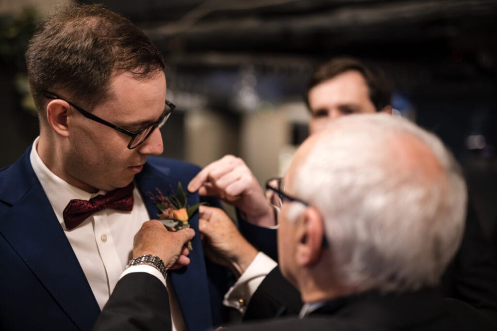 Wedding Prep for the guests at the Crown and Thistle.
