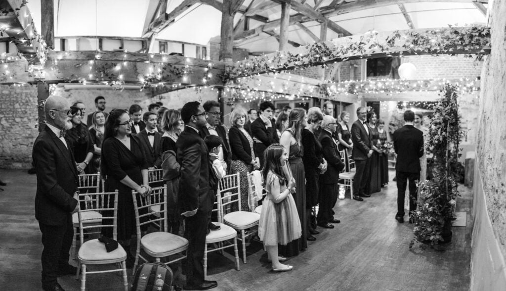 Being married at the Crown and Thistle.