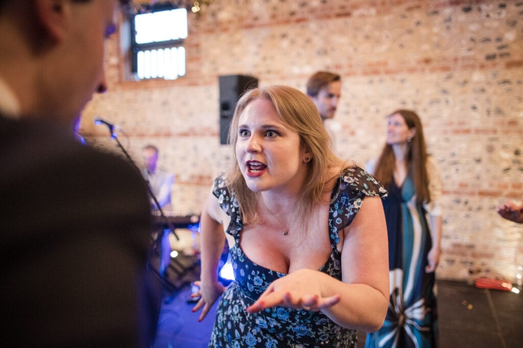 The Gathering Barn dance floor