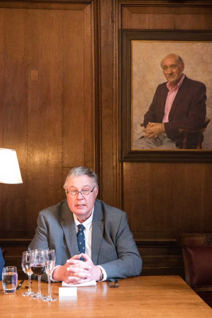 Father of the Groom at Corpus Christi College Oxford Wedding
