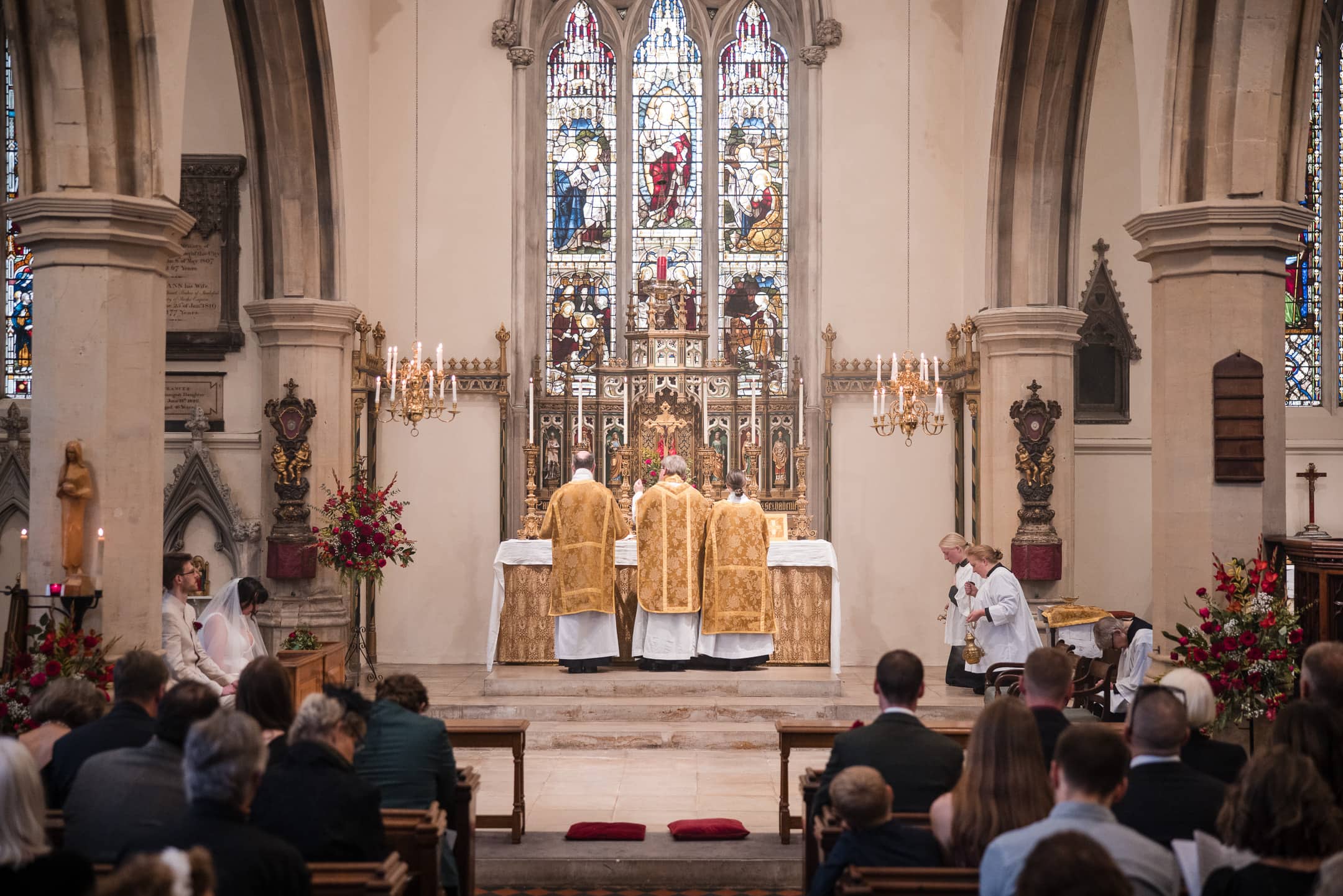 St Mary Magdalen Church Oxford Wedding Ceremony
