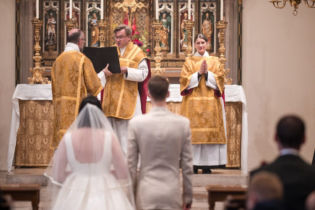 Wedding Service at St Mary Magdalen Church Oxford
