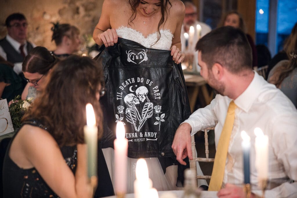 Brides new jacket